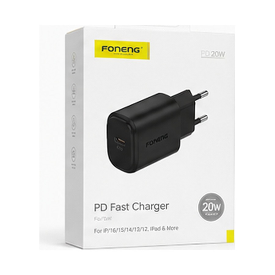 Foneng PD Fast Charger 20W (Black)